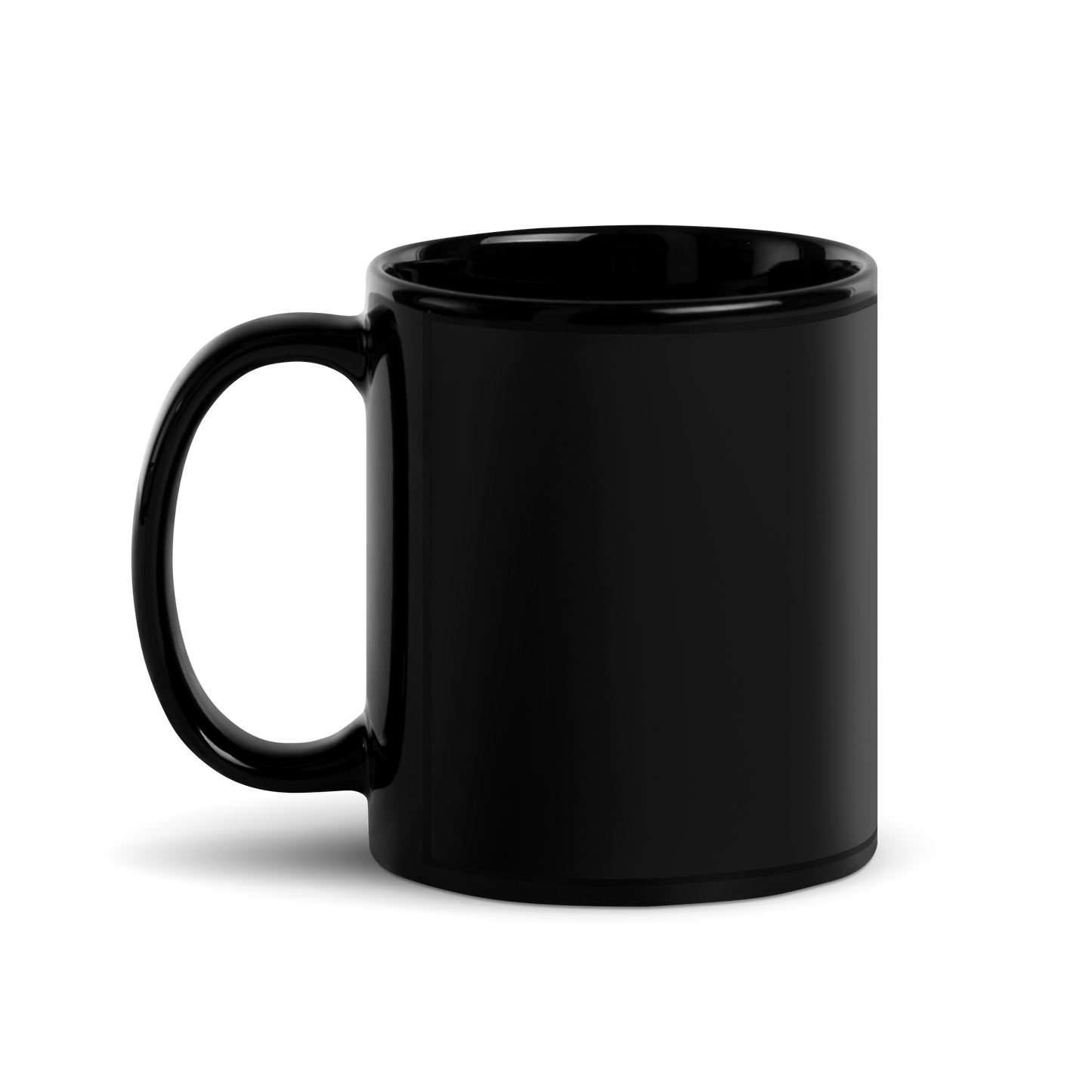 Black Glossy Mug