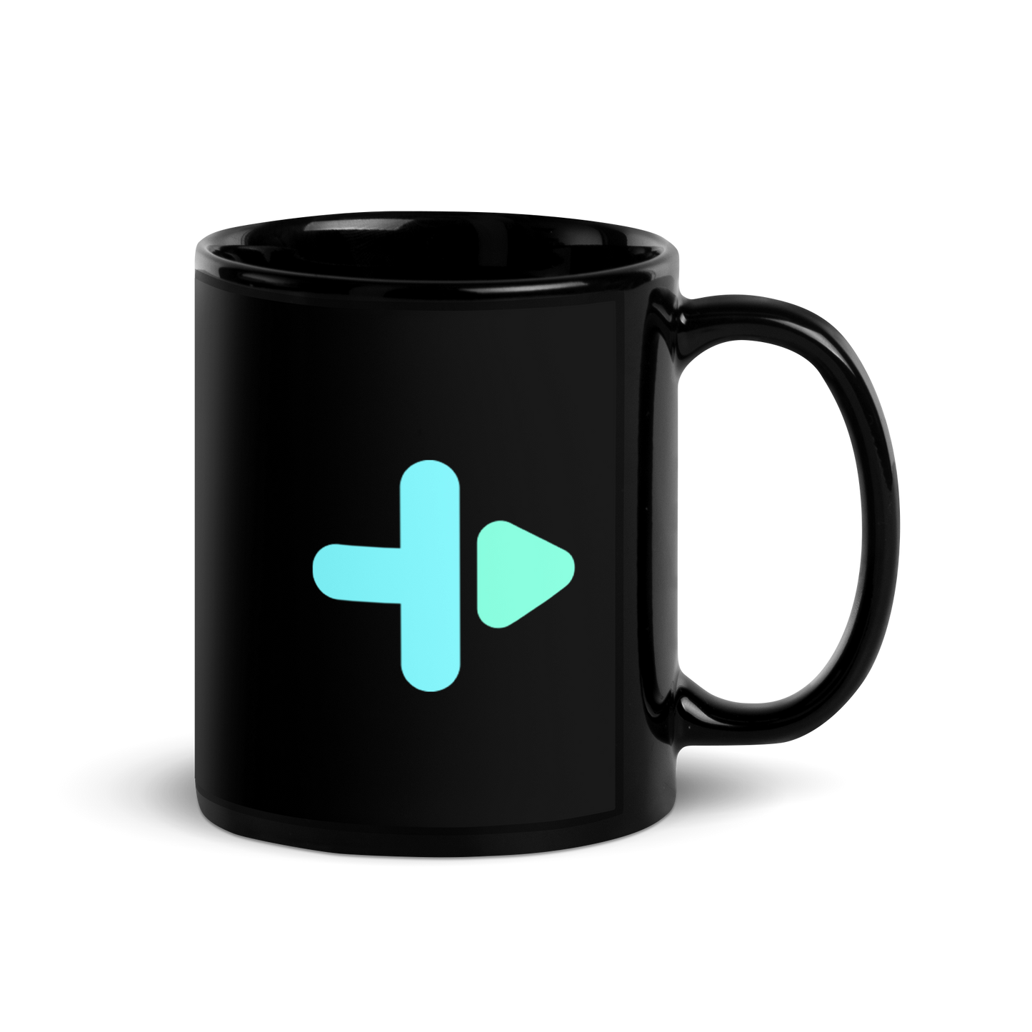 Black Glossy Mug