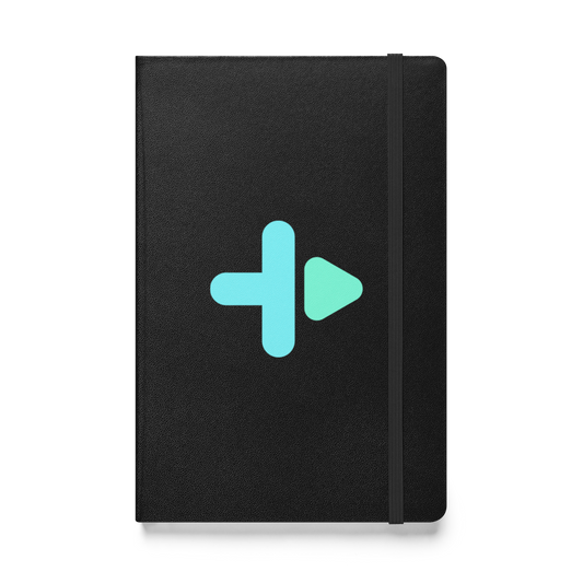 Hardcover bound notebook